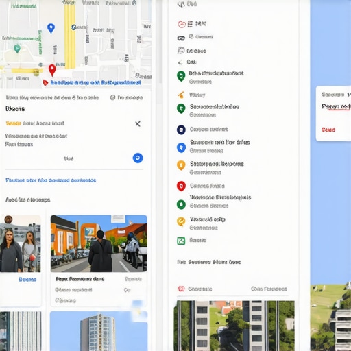 A colorful Google Maps profile showcasing community photos and recent updates