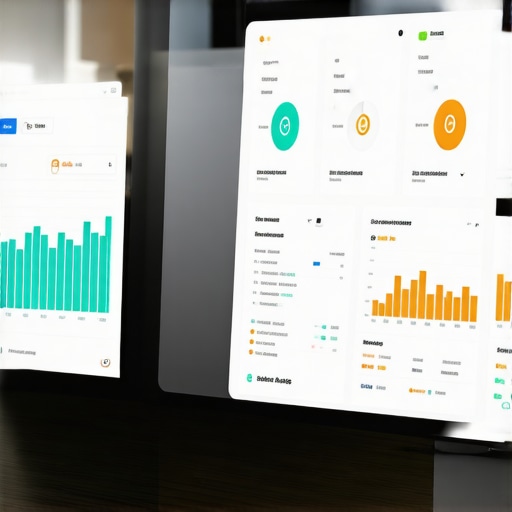 Local SEO Tools Dashboard Screenshot of local SEO analytics dashboard with graphs and metrics