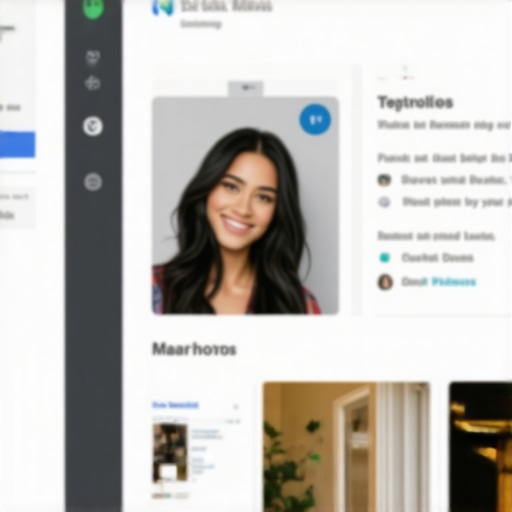 Google My Business dashboard with profile enhancements