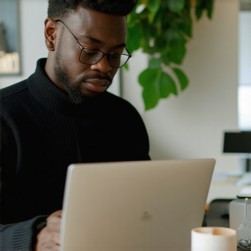 Business owner editing Google My Business profile