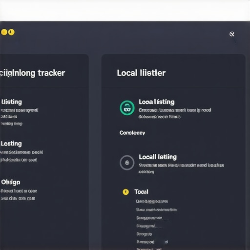 BrightLocal citation tracker interface showing citation consistency across platforms