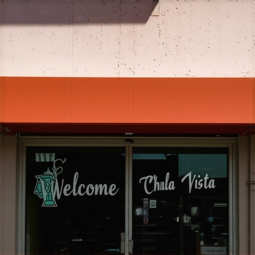 Bright storefront in Chula Vista A welcoming storefront with clean signage and bright lighting during daytime in Chula Vista.